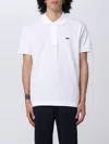 Lacoste Short Sleeved Polo T Shirt White In White