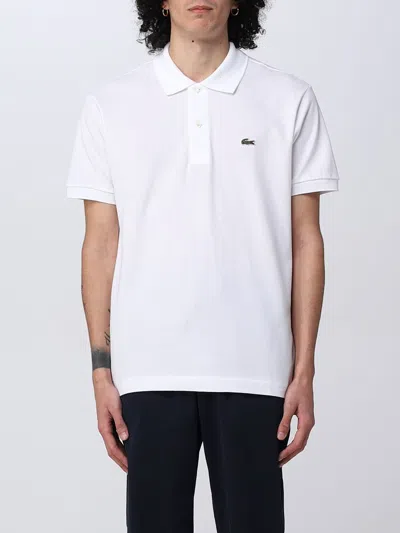 LACOSTE POLO SHIRT LACOSTE MEN COLOR WHITE,380829001