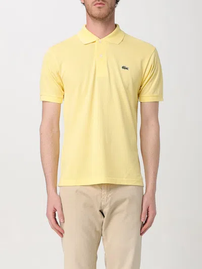 Lacoste Polo Shirt  Men Color Yellow