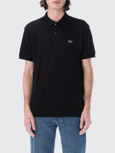 Lacoste Classic Piqué Polo In Black