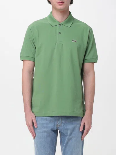 Lacoste Polo Shirt  Men Color Sage In Green