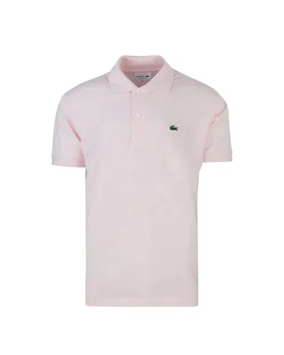 Lacoste Polo Shirt In Pink