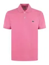 Lacoste L.12.12 Classic Logo Polo Shirt In Pink