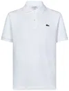 Lacoste Short Sleeved Polo T Shirt White In White