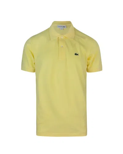 Lacoste Polo Shirt In Yellow
