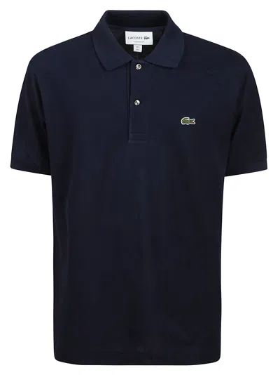 Lacoste Polo Ss In Blue
