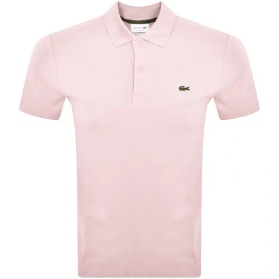 Lacoste Polo T Shirt Pink