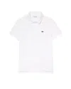 Lacoste Short-sleeve Polo Shirt In White