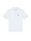 Lacoste Polo With Logo In White