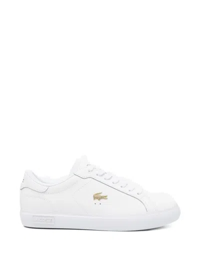 Lacoste Powercourt Sneakers In White