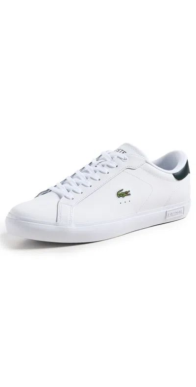 Lacoste Powercourt Sneakers White/dark Green