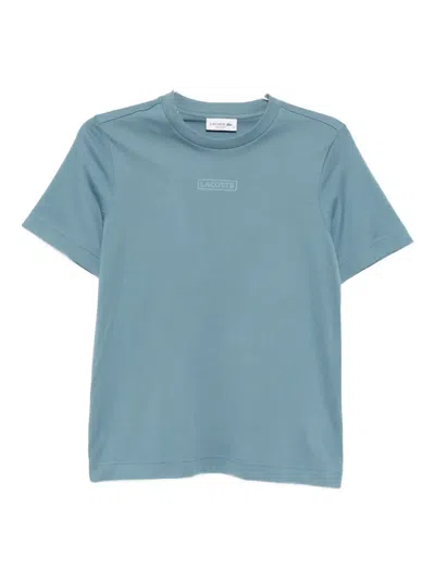 Lacoste Print T-shirt In Blue
