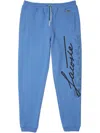 Lacoste Printed "blue" Track Pants In Blue