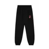 Lacoste Printed Reversible Pique Fabric Track Pants In Black