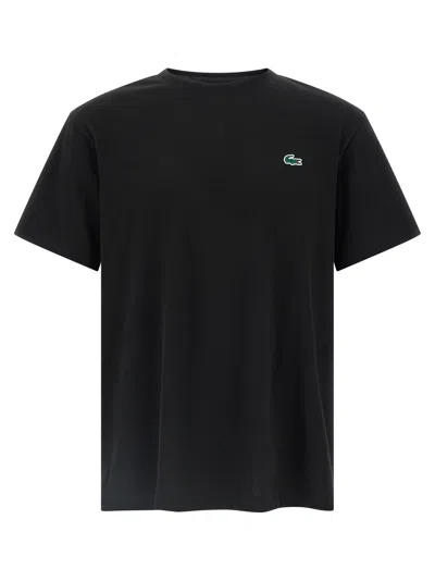 Lacoste Printed T-shirt In Black