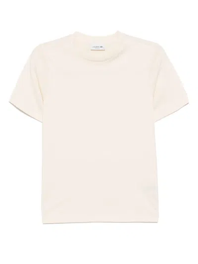 Lacoste Printed T-shirt In Neutrals