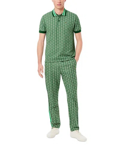 LACOSTE PRINTED TRACKSUIT PANTS