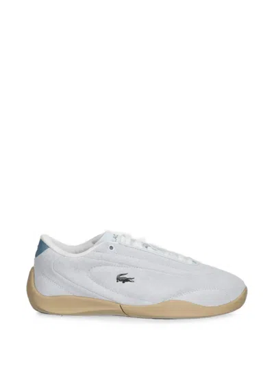 Lacoste Protect Suede Sneakers In White