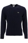 Lacoste Pullover In Lana A Trecce Classic Fit