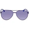 Lacoste Purple Pilot Unisex Sunglasses L185s 424 60 In Purple