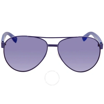 Lacoste Purple Pilot Unisex Sunglasses L185s 424 60