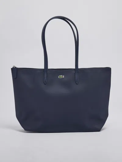 Lacoste Pvc Shopping Bag In Lavagna