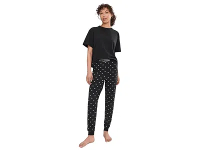 Lacoste Pyjamas Set With Croc Pants In Multi