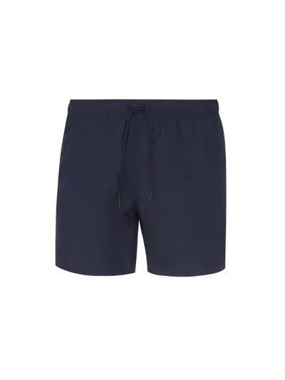 Lacoste Quick-dry Swimsuit In Black