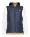 Lacoste Womenâs Sport Reversible Golf Vest - 32 In Blue
