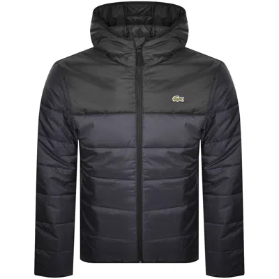 Lacoste Quilted Puffer Jacket Black