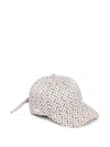 Lacoste Racket-print Bow-detail Cap In Multi