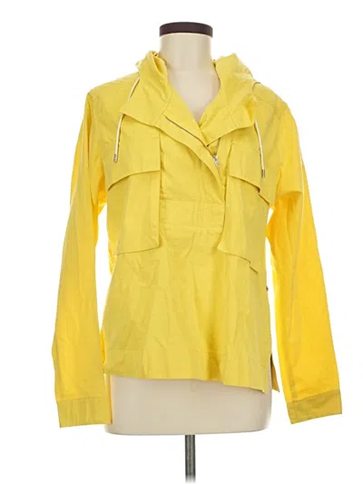 Pre-owned Lacoste Raincoat In Yellow