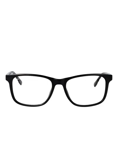 Lacoste Rectangle-frame Glasses In Black