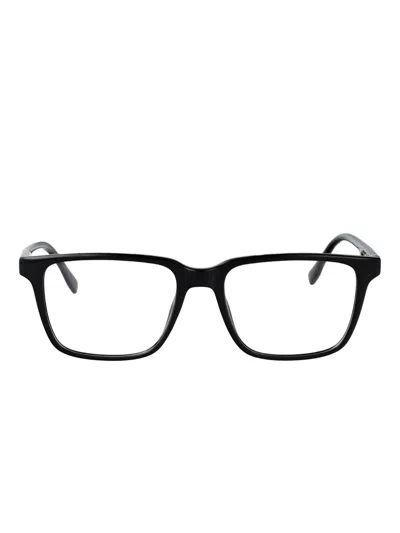 Lacoste Rectangle-frame Glasses In Black