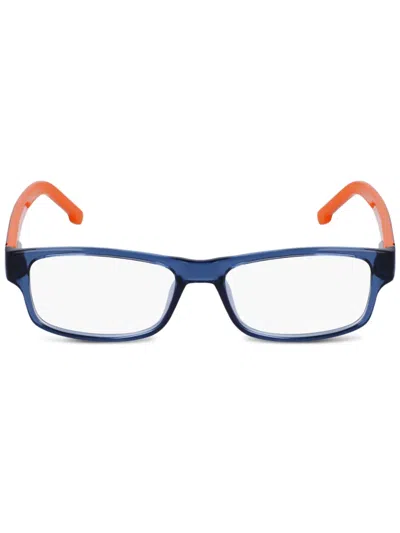 Lacoste Rectangle-frame Glasses In Blue