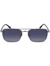 Lacoste Rectangle-frame Sunglasses In Blue