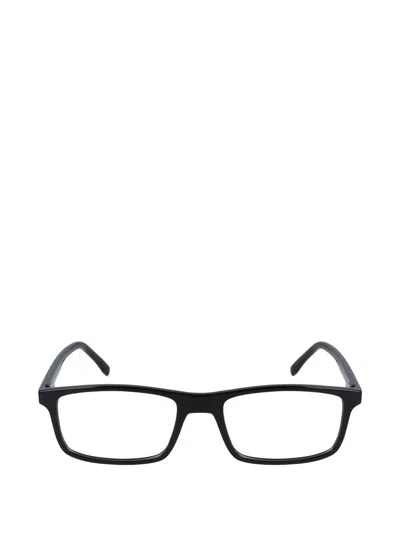 Lacoste Rectangle-frame Glasses In Black