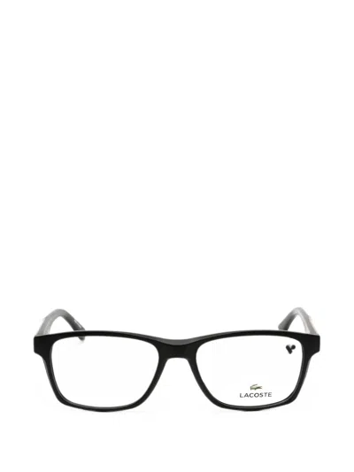 Lacoste Rectangle-frame Glasses In Black