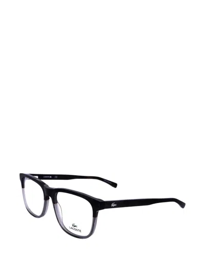Lacoste Rectangle-frame Glasses In Black