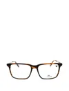 Lacoste Rectangle-frame Glasses In Brown