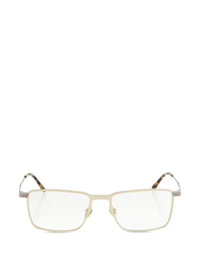 Lacoste Rectangle-frame Glasses In Gold
