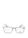 Lacoste Rectangle-frame Glasses In Gray