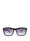 Lacoste Rectangle-frame Sunglasses In Black