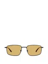 Lacoste Rectangle-frame Sunglasses In Brown