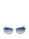 Lacoste Rectangle-frame Sunglasses In Blue