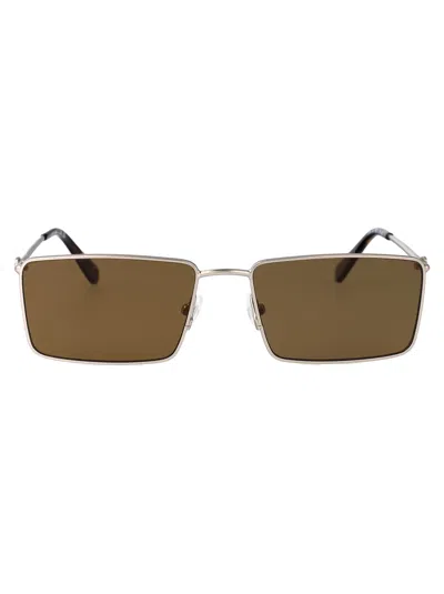Lacoste Rectangular Sunglasses L279 S 41 In Red