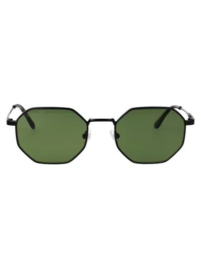 Lacoste Rectangular Sunglasses L280 S 1 In Yellow