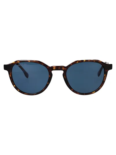 LACOSTE LACOSTE RECTANGULAR SUNGLASSES L6052 SN 214