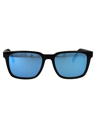 Lacoste Rectangular Sunglasses L6077 S 1 In White