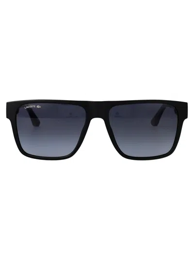 Lacoste Rectangular Sunglasses L6085 S 2 In Black